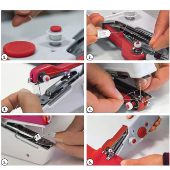 Facilidad de uso maquinas de coser manuales
