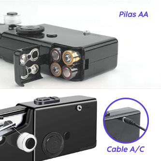 Energía en las máquinas de coser manuales
